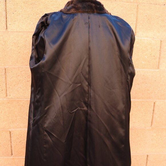 Vintage Borgazia Faux Fur Deep Pile Fabric by Borg Textiles Shearling Fur Coat B - Picture 13 of 15